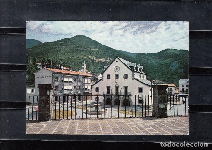 Postales: N&ordm; 2 BIESCAS. AYUNTAMIENTO Y PLAZA MAYOR - Foto 1