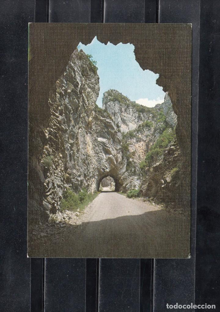 Postales: N&ordm; 19. VALLE DEL ISABENA. CARRETERA GRAUS - VILALLER POR CONGOSTO DE IBARRA