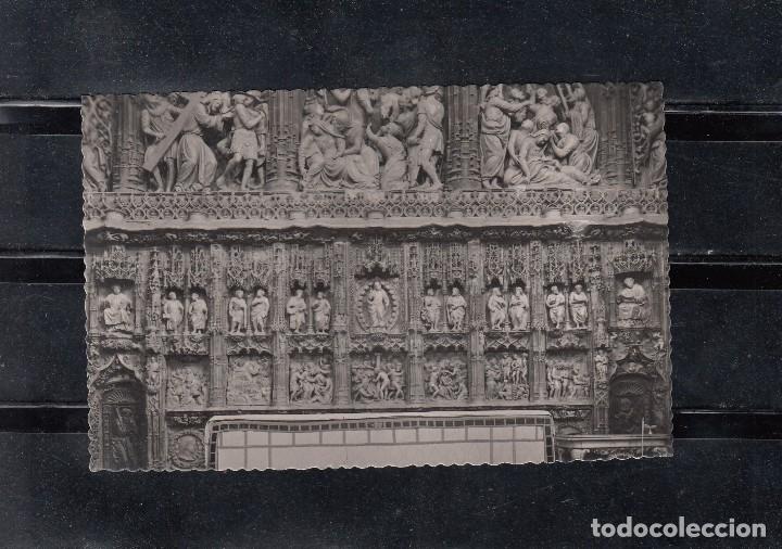Postales: 23-HUESCA. CATEDRAL. DETALLE DEL ALTAR MAYOR