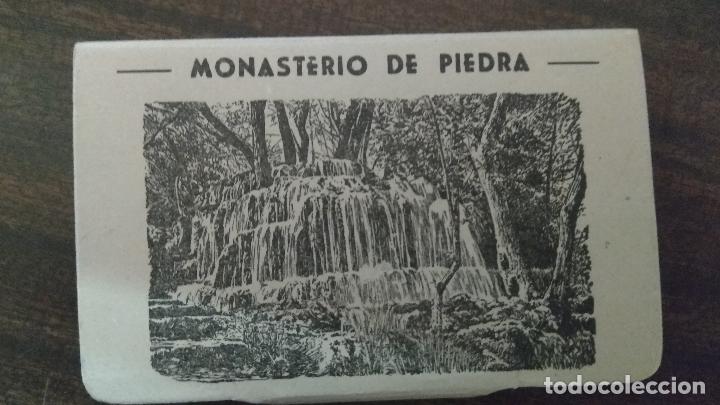 Postales: ANTIGUO LIBRO 12 POSTALES FOTOGRAFICAS MONASTERIO DE PIEDRA SIN CIRCULAR