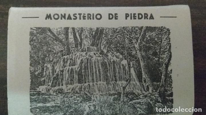 Postales: ANTIGUO LIBRO POSTALES FOTOGRAFICAS MONASTERIO DE PIEDRA SIN CIRCULAR