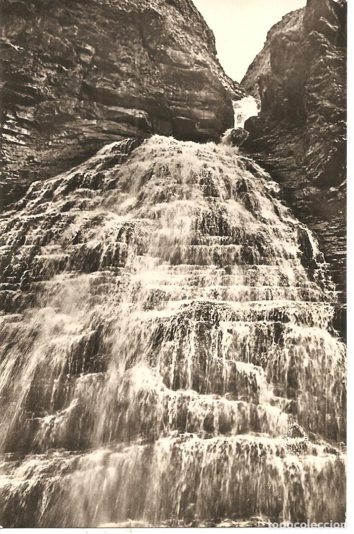 Postales: POSTAL, ORDESA, ALTO PIRINEO DE ARAG&Oacute;N, SALTO COLA DE CABALLO, ED. ZERKOWITZ, ESCRITA