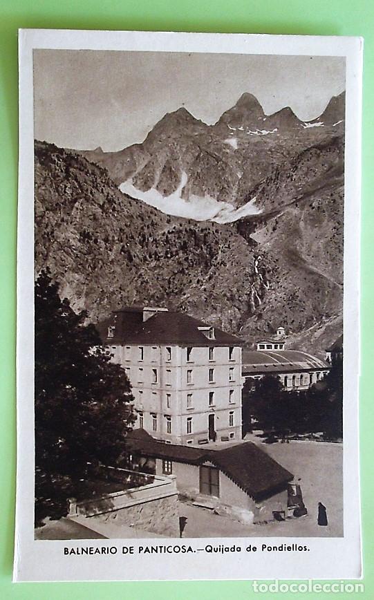 Postales: Balneario de Panticosa. Quijada de Pondiellos.  M. Arribas. Nueva. Blanco/Negro