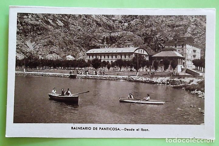 Postales: Balneario de Panticosa. Desde el Ibon. Animada. M. Arribas. Nueva. Blanco/Negro