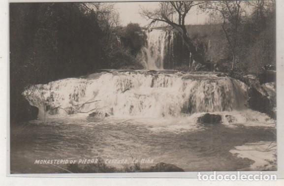 Postkarten: POSTAL FOTOGR&Aacute;FICA. MONASTERIO DE PIEDRA. CASCADA LA NI&Ntilde;A. NO FIGURA EDITOR.