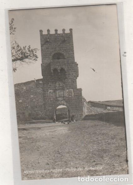 Postcards: POSTAL FOTOGR&Aacute;FICA. MONASTERIO DE PIEDRA. TORRE DEL HOMENAJE . NO FIGURA EDITOR.