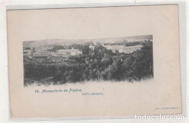 Postcards: 10 MONASTERIO DE PIEDRA. VISTA GENERAL.  FOT LAURENT. REVERSO DIVIDIDO.