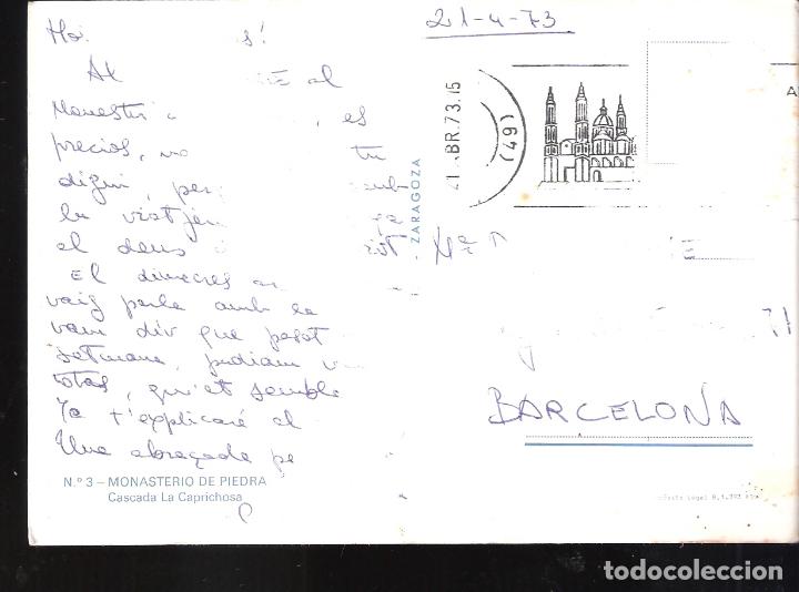 Postales: Monasterio de Piedra. Zaragoza. - Foto 2