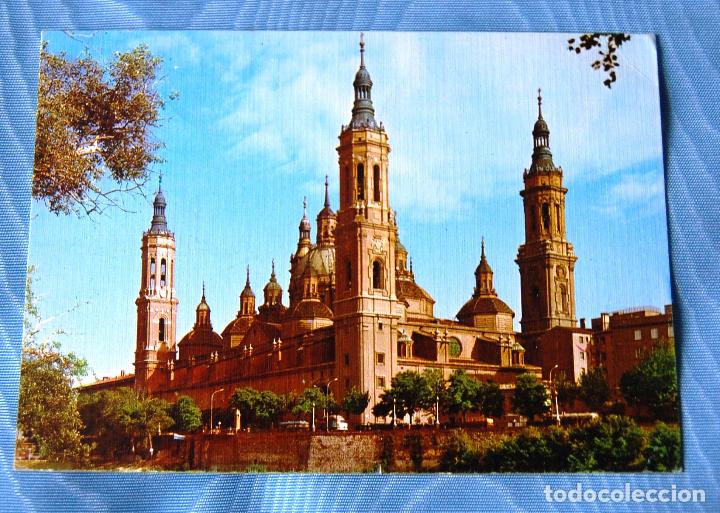 Postales: Basilica del Pilar de Zaragoza. - Foto 1