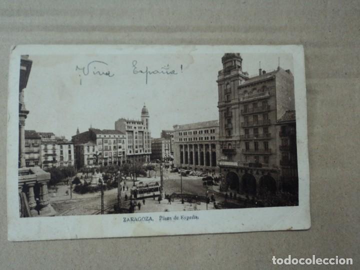 Postales: Zaragoza - Plaza de Espa&ntilde;a - Foto 1