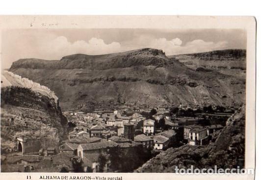 Postcards: TARJETA POSTAL DE ALHAMA DE ARAGON. VISTA PARCIAL.