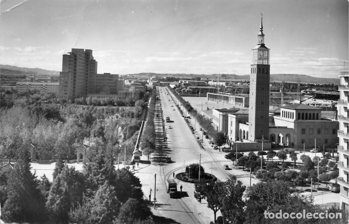 Postales: ZARAGOZA.- AVDA DE ISABEL LA CAT&Oacute;LICA. FERIA DE MUESTRAS