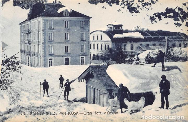 Postales: BALNEARIO DE PANTICOSA.- GRAN HOTEL Y CASINO