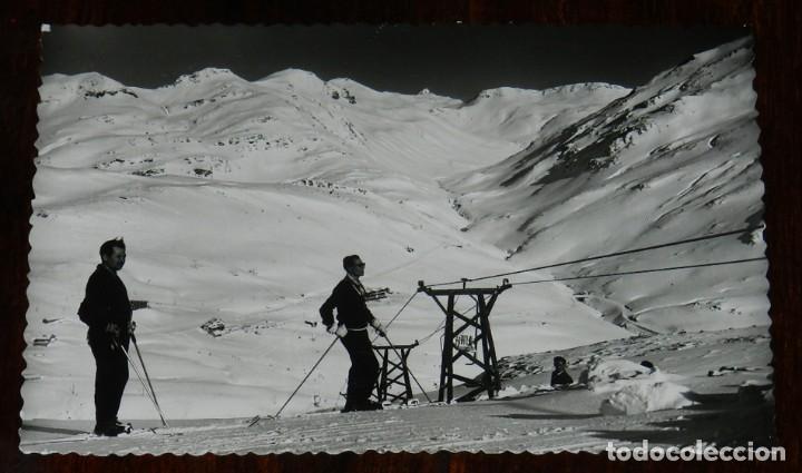Postkarten: FOTO POSTAL DE CANFRANC, CANDANCHU, N. 40, CANAL ASTUN, ED. SICILIA, CIRCULADA.