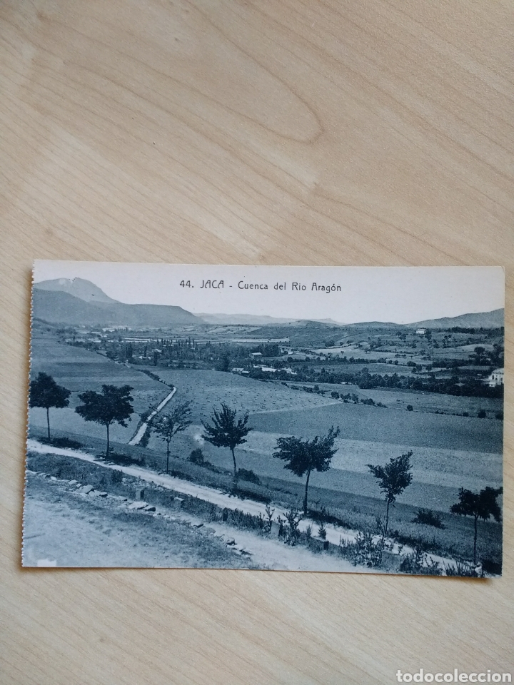 Postales: Postal Jaca. Cuenca del rio Arag&oacute;n. No circulada. - Foto 1