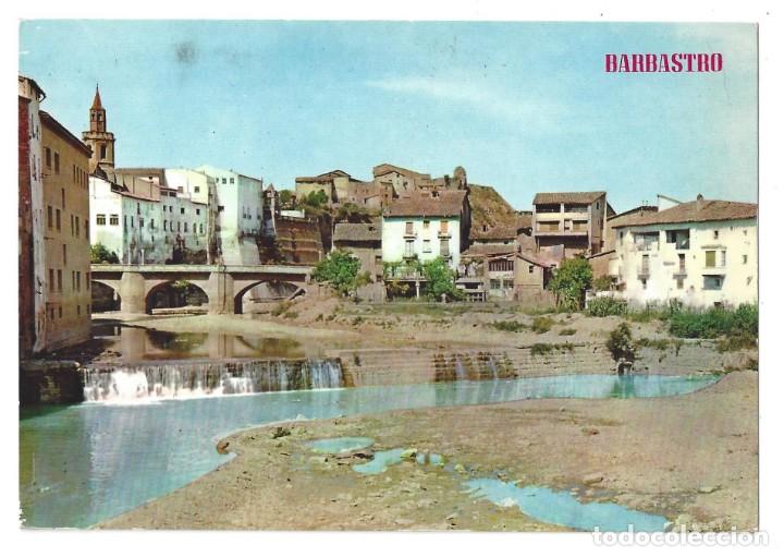 Postales: HUESCA- BARBASTRO.- N&ordm; 321, R&Iacute;O VERO Y PUENTE DEL PORTILLO. EDICIONES PAR&Iacute;S- SIN CIRCULAR