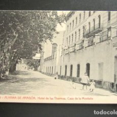 Postales: POSTAL ZARAGOZA. ALHAMA DE ARAGÓN. HOTEL DE LAS THERMAS. CASA DE LA MONTAÑA. . Lote 137710926