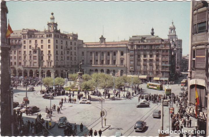 Postales: zaragoza, plaza de espa&ntilde;a - Foto 1