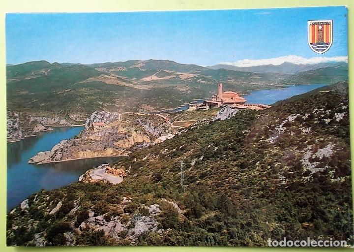Postales: Torreciudad. 18 Santuario y Ermita, vista general. Ed. Sicilia. Nueva. Color