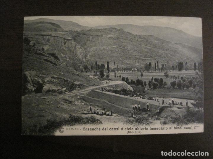Postcards: CATALANA DE GAS - 29 BIS - CANAL A CIELO ABIERTO - FOTOTIPIA BRUNNER Y CIA- POSTAL ANTIGUA (53.794)