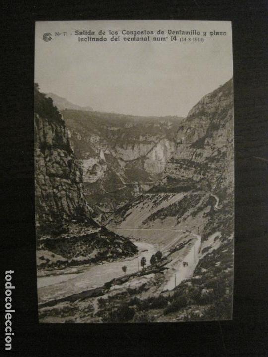 Postkarten: CATALANA DE GAS - 71 - SALIDA DE LOS CONGOSTOS - FOTOTIPIA BRUNNER Y CIA- POSTAL ANTIGUA (53.803)