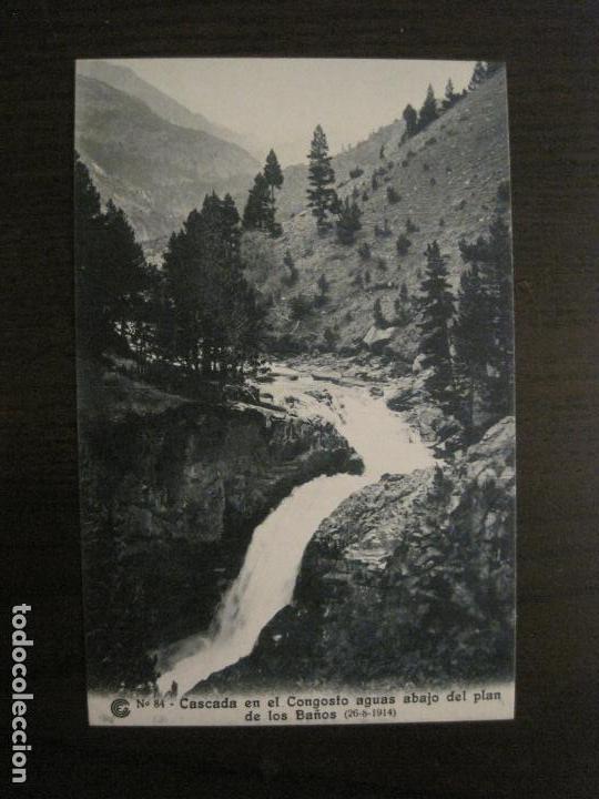 Postcards: CATALANA DE GAS - 84 - CASCADA EN EL CONGOSTO - FOTOTIPIA BRUNNER Y CIA- POSTAL ANTIGUA (53.816)