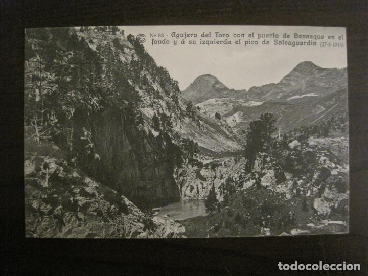 Postcards: CATALANA DE GAS - 88 - AGUJERO DEL TORO - FOTOTIPIA BRUNNER Y CIA- POSTAL ANTIGUA (53.819)