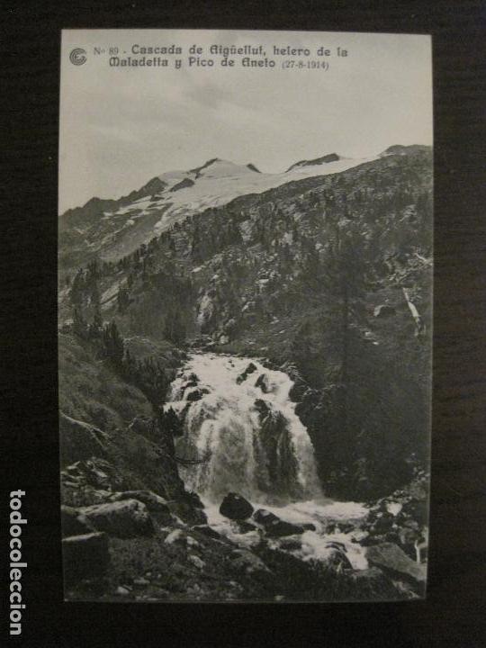 Postcards: CATALANA DE GAS - 89 - CASCADA DE AIG&Uuml;ELLUT - FOTOTIPIA BRUNNER Y CIA- POSTAL ANTIGUA (53.820)