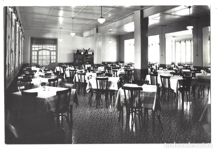 Postales: VILAS DEL TURB&Oacute;N.- N&ordm; 12, COMEDOR DEL BALNEARIO. EDICIONES SICILIA. HUESCA- SIN CIRCULAR