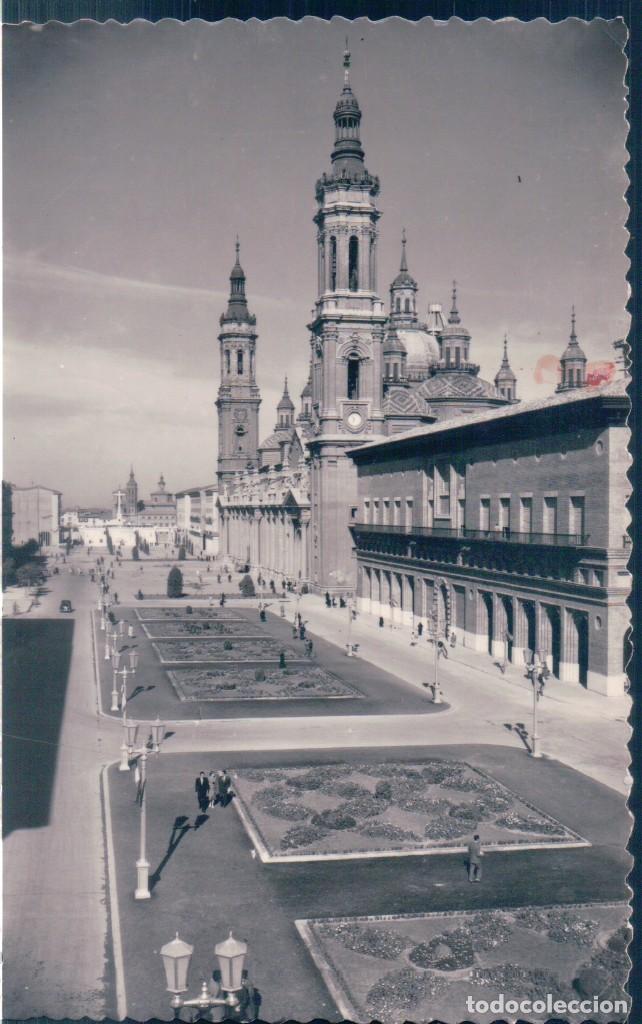 Postcards: POSTAL ZARAGOZA - PLAZA DE NTRA SRA DEL PILAR - SICILIA 58 - ESCRITA