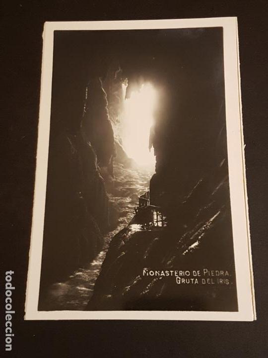 Postales: MONASTERIO DE PIEDRA ZARAGOZA GRUTA DEL IRIS - Foto 1