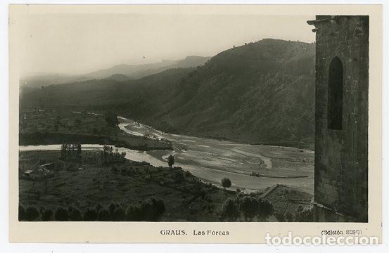 Postales: GRAUS LAS FORCAS EDICIONES SIS&Oacute; - SIN CIRCULAR - Foto 1