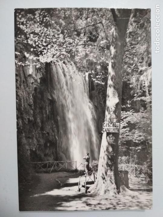 Postales: POSTAL MONASTERIO DE PIEDRA, CASCADA CAPRICHOSA, N&ordm; 4, ESCRITA A&Ntilde;O 1959