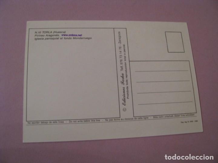 Postales: POSTAL DE TORLA (HUESCA). ED. FERKA. - Foto 2