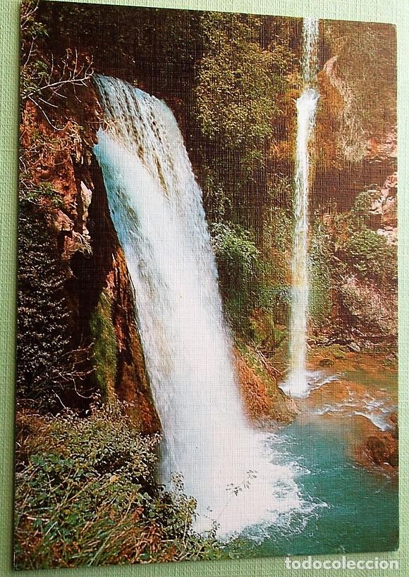 Postales: Monasterio de Piedra. 19 Cascada La Caprichosa. Ed. Arribas. Nueva. Color