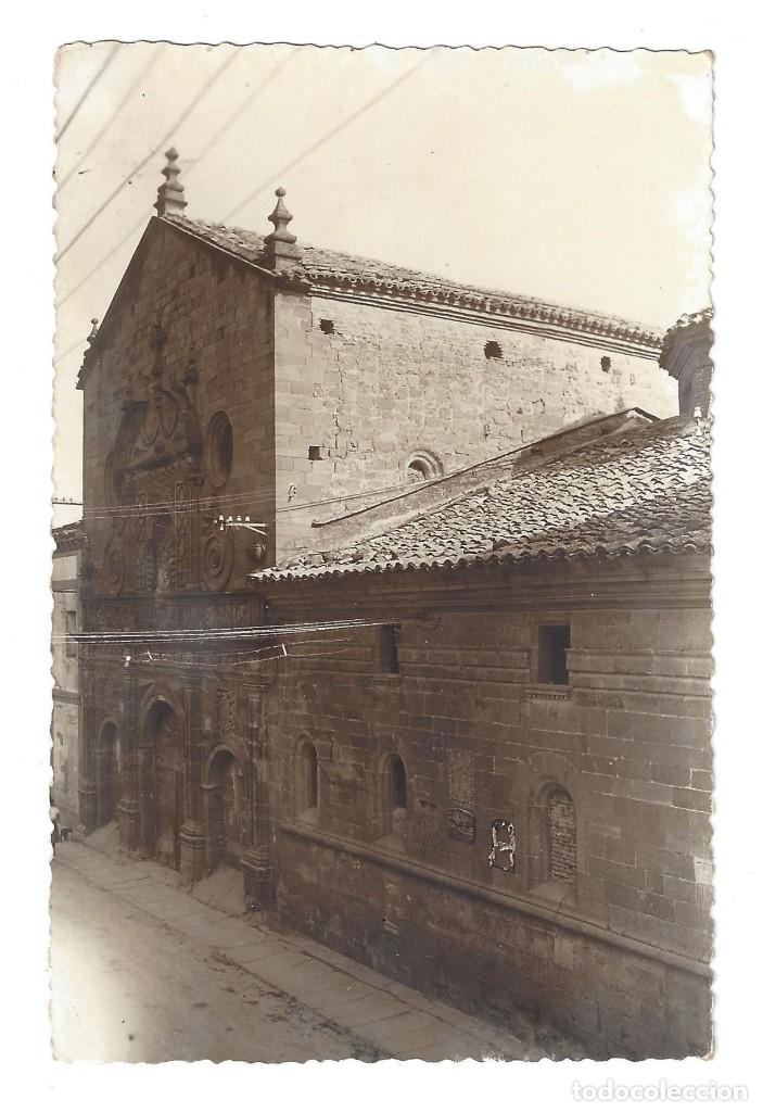 Postales: AYERBE.- N&ordm; 5, IGLESIA PARROQUIAL. CASA CESARAUGUSTA. HUESCA- SIN CIRCULAR