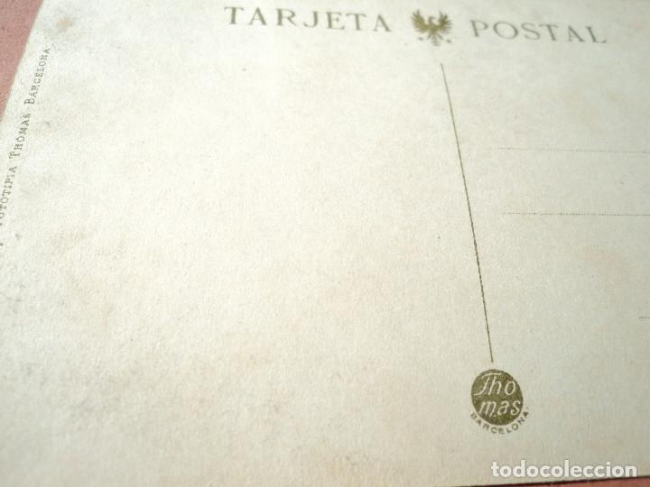 Postales: ZARAGOZA. MONUMENTO A LA EXPOSICI&Oacute;N HISPANO-FRANCESA. THOMAS - Foto 2