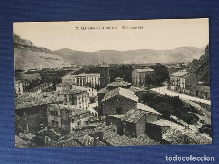 Postcards: POSTAL ALHAMA DE ARAG&Oacute;N. VISTA PARCIAL. SIN CIRCULAR A&Ntilde;OS 30. ED. M. ARRIBAS.