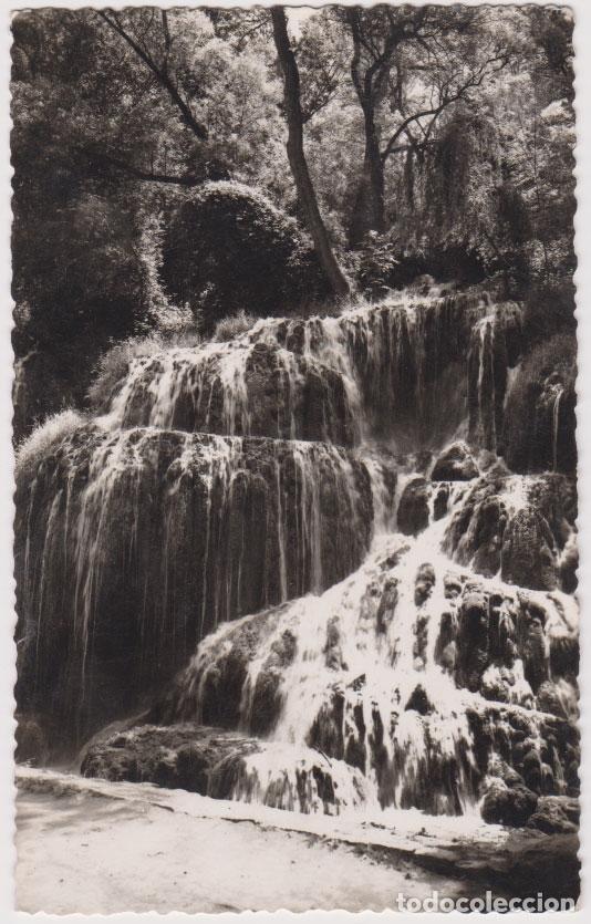Postales: MONASTERIO DE PIEDRA, CASCADA IRIS - EDICIONES SICILIA N&ordm; 18 - CIRCULADA 1954