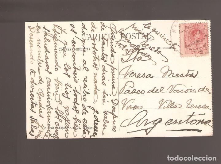Postales: 1 postal de zaragoza  un  baturro - Foto 2