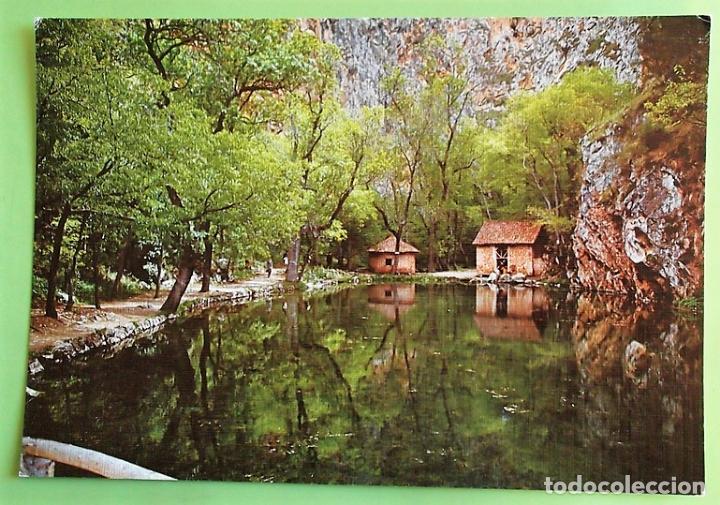 Postales: Monasterio de Piedra. 28 Lago del espejo. Ed. Sicilia. Nueva. Color
