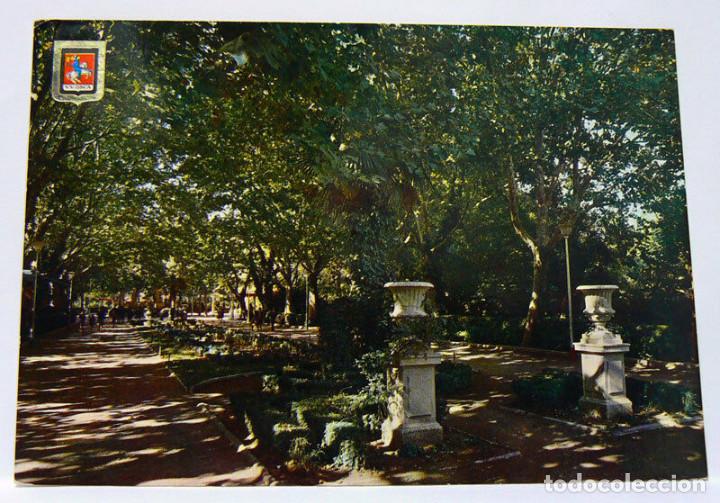 Postales: POSTAL DE HUESCA PARQUE MUNICIPAL - Foto 1