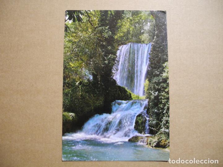 Postales: Monasterio de Piedra. Ba&ntilde;o de Diana y Cascada. n. 16 Ed. Garcia Garrabella. Sin circular.