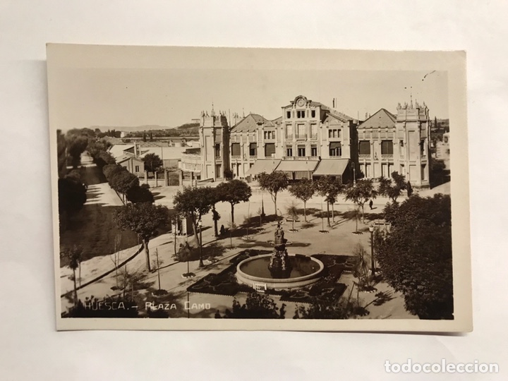 Postales: HUESCA.Postal animada Plaza Camo. Edita: Tarjeta Postal (h.1940?)