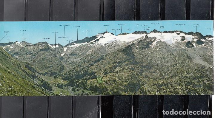 Postales: N. 11 BENASQUE. PANOR&Aacute;MICA DEL MACIZO MALDITO - Foto 1