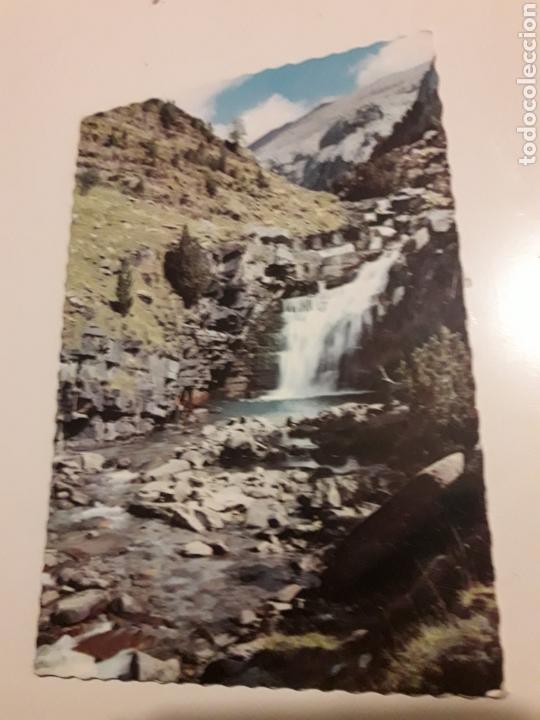 Postales: Postal ordesa Gradas de soaso pirineos