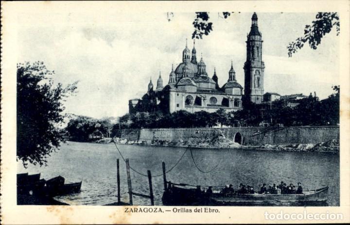 Postales: Zaragoza &ndash; Orillas del Ebro - SC - Foto 1