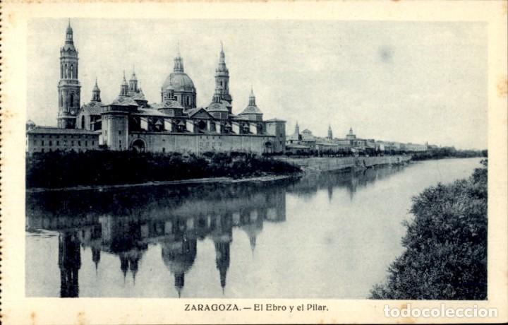 Postales: Zaragoza &ndash; El Ebro y el Pilar &ndash; SC - Foto 1