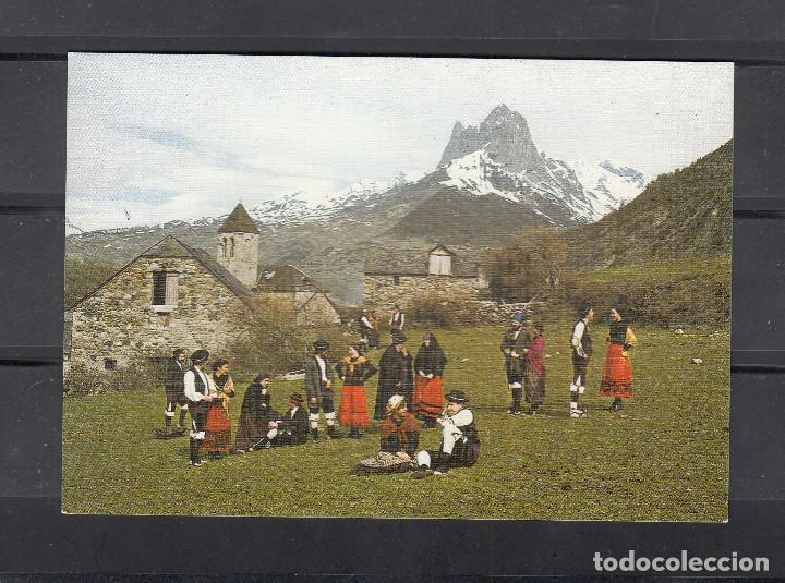 Postales: N&ordm; 53 VALLEB DE TENA, LANUZA, AL FONDO LA FORATATA