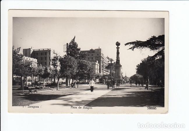 Postales: ZARAGOZA.- PLAZA DE ARAG&Oacute;N - Foto 1